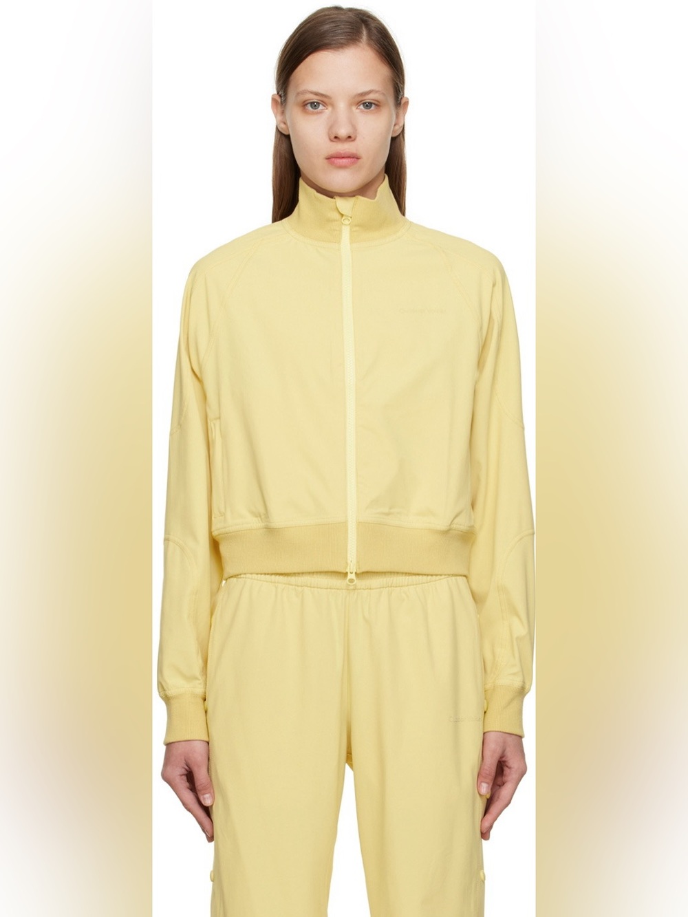 Outdoor Voices Yellow High Stride Jacket Women’s Size Small